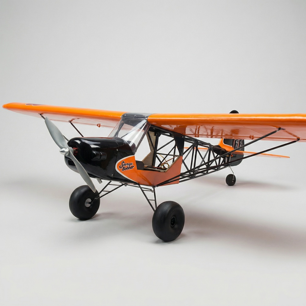 Laser Cut Wooden Model Kit Assembly - Pesawat RC Elektrik Skala 1000mm Barbarian