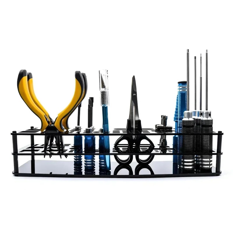 Modeling Tool Kit Tweezers Hobby Knife - Rak Penyimpanan Alat Model Desktop untuk